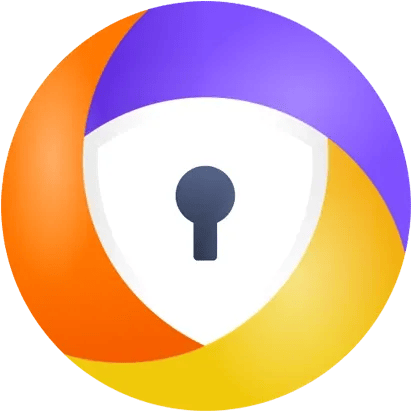 The orange and blue Avast Secure Browser shield logo, protecting your privacy by loudly installing itself without your permission during an antivirus update