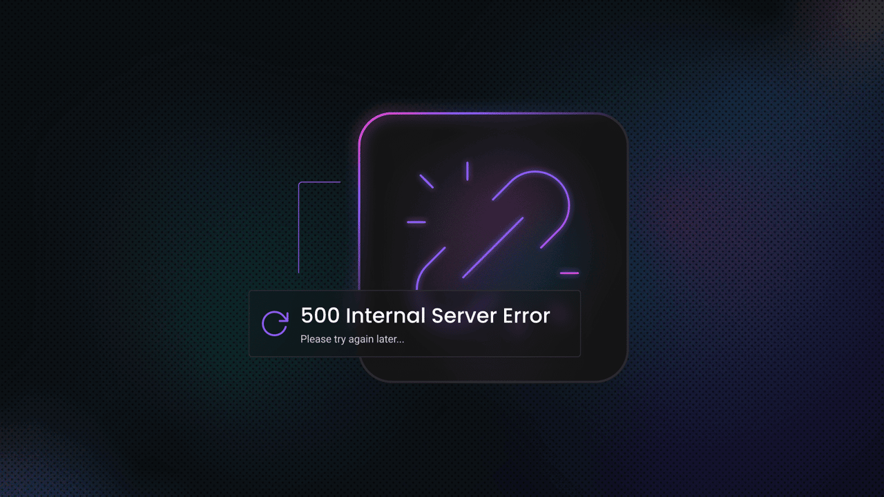 500 Internal Server Error