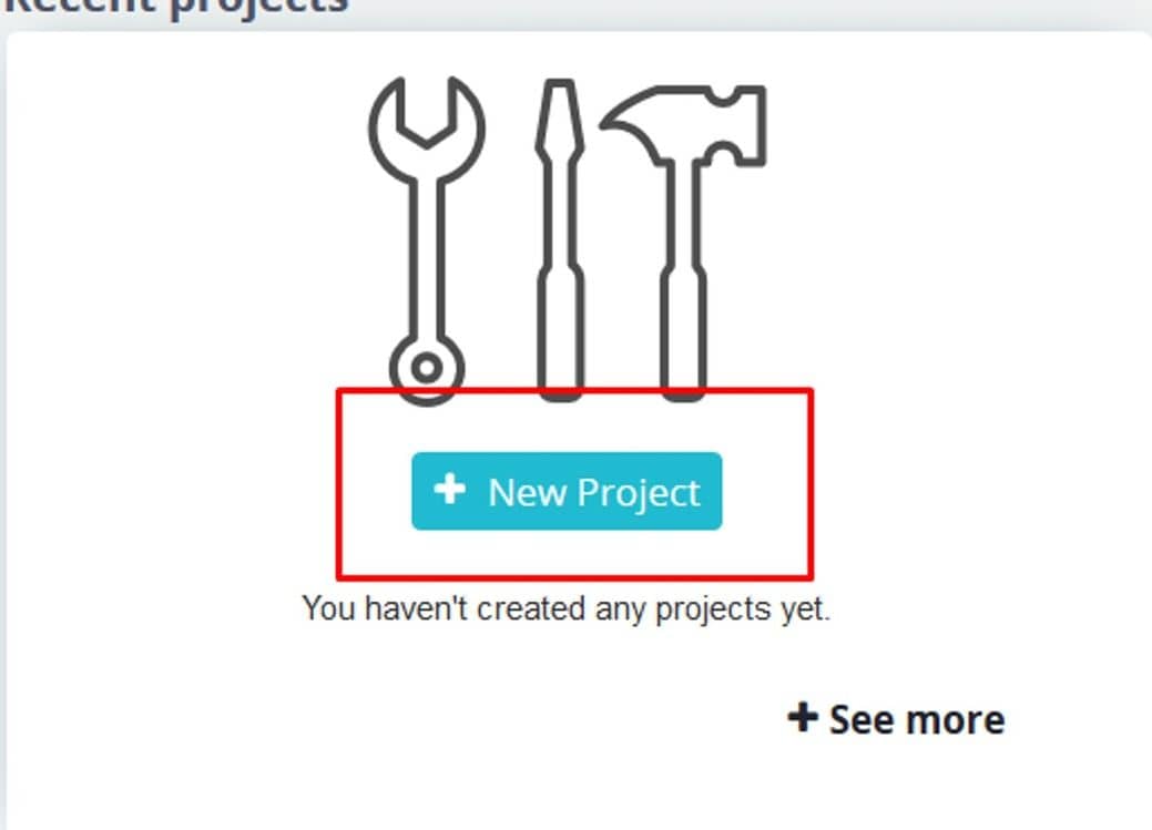 new project