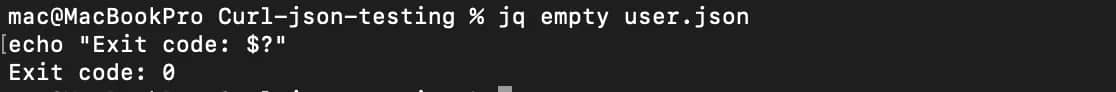 An error pointing to the bad line and character position