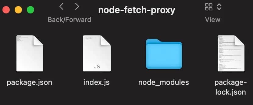 Node Fetch Proxy