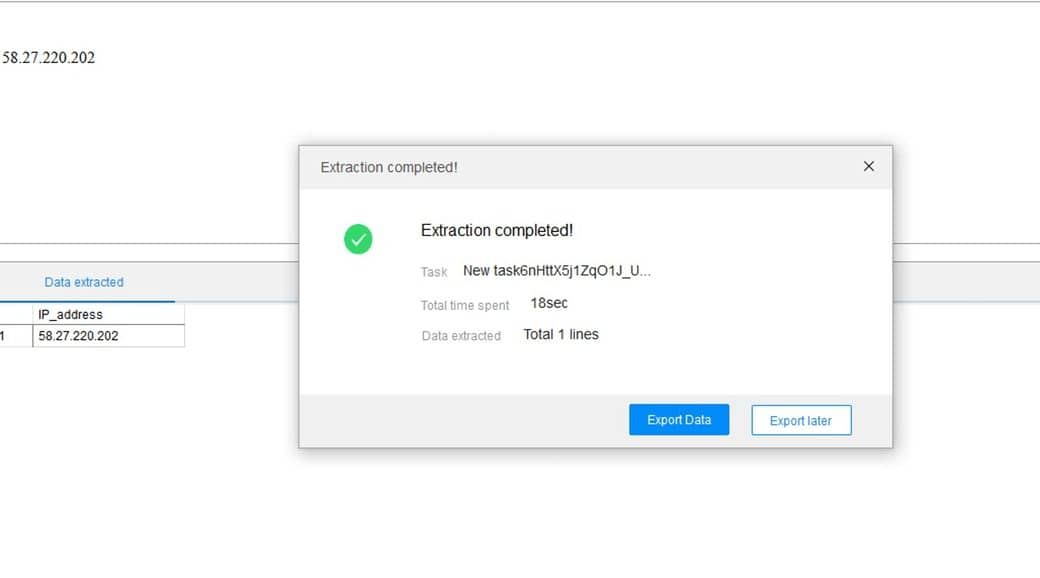 Octoparse integration