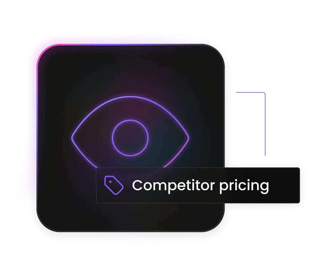 Competitor pricing