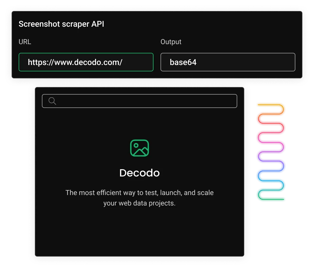 Capturing high-quality screenshots with a simple HTTP request