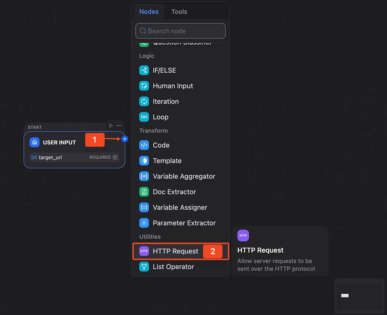 Rename node to Decodo Web Scraping API