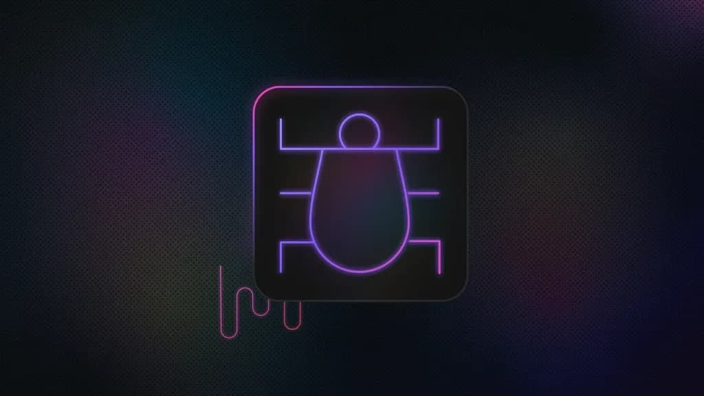 Bug icon centered inside a rounded square, representing scraping