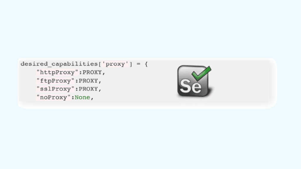proxies for selenium