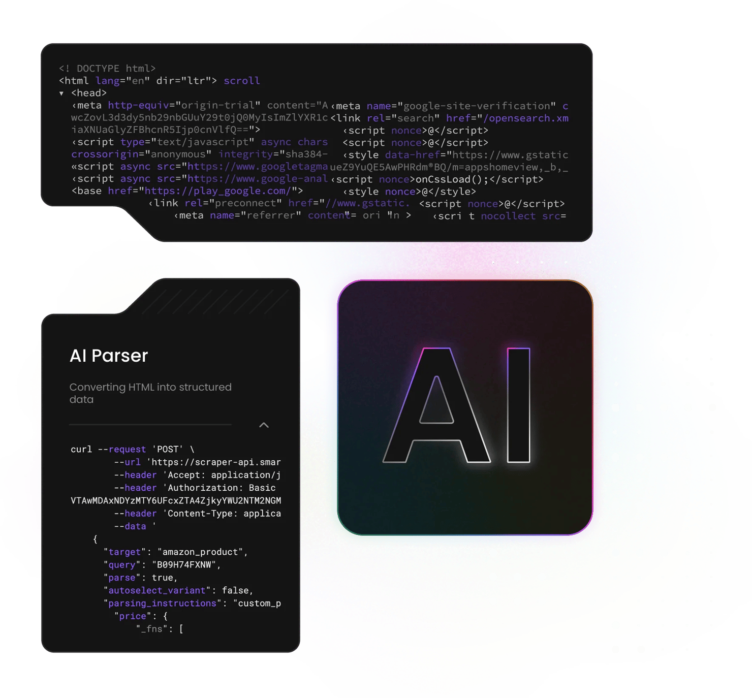 AI 智能数据解析器功能