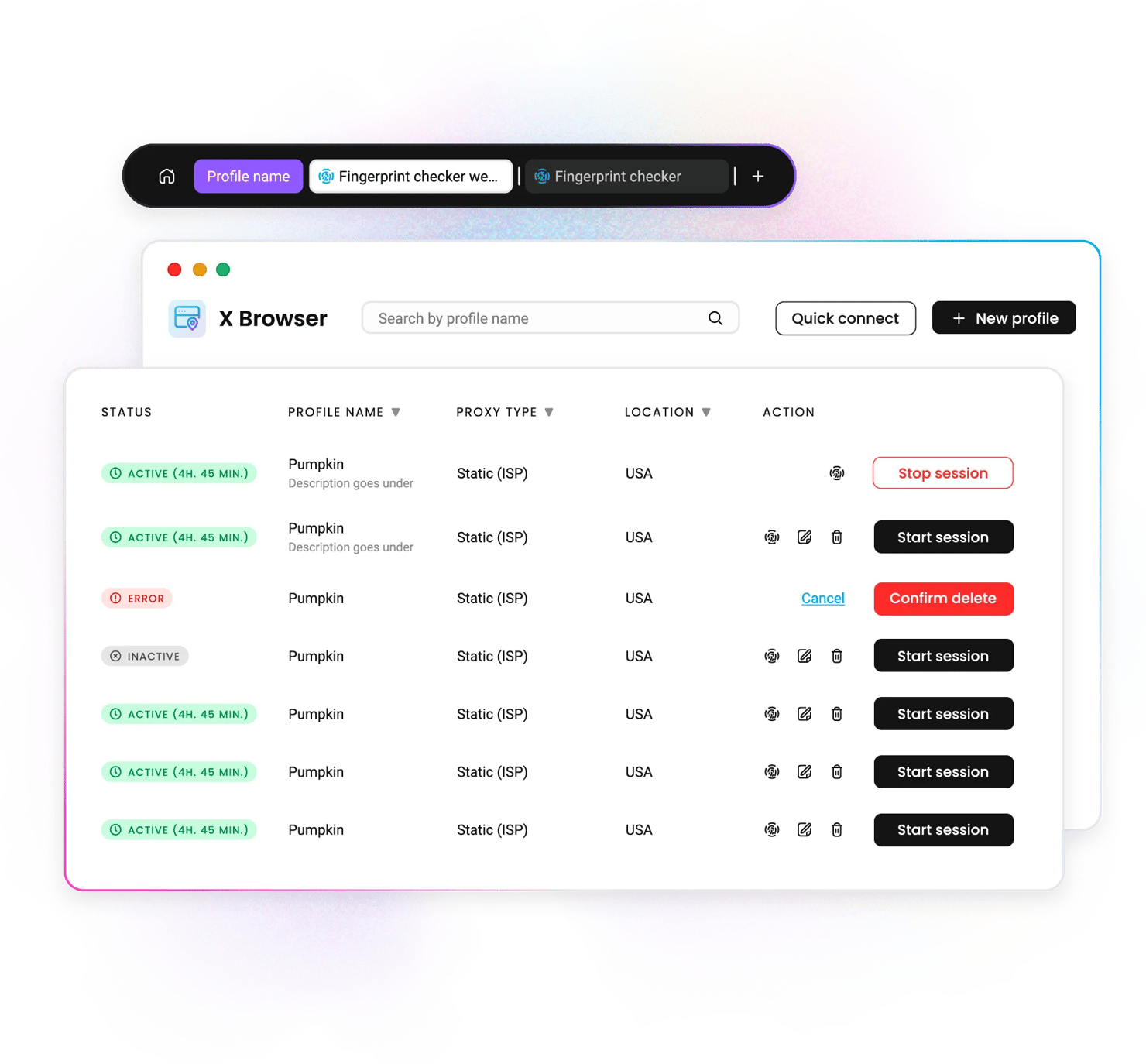 X-Browser 浏览器应用主视觉图