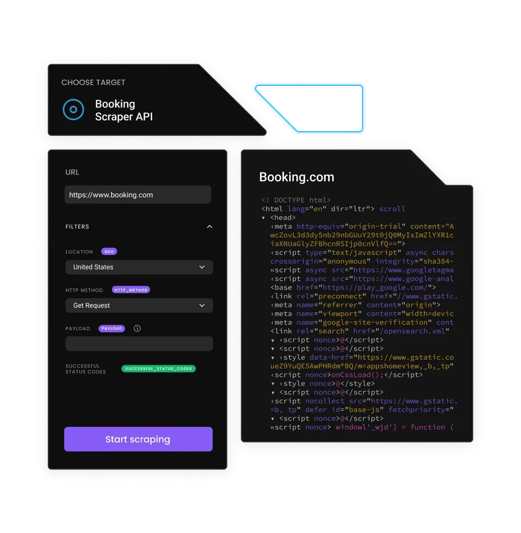 Booking Scraper API